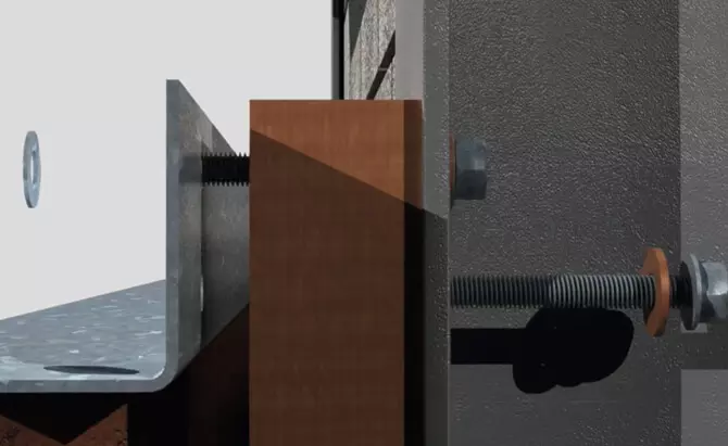 Armatherm FRR Masonry Support Shelf Angle Connection