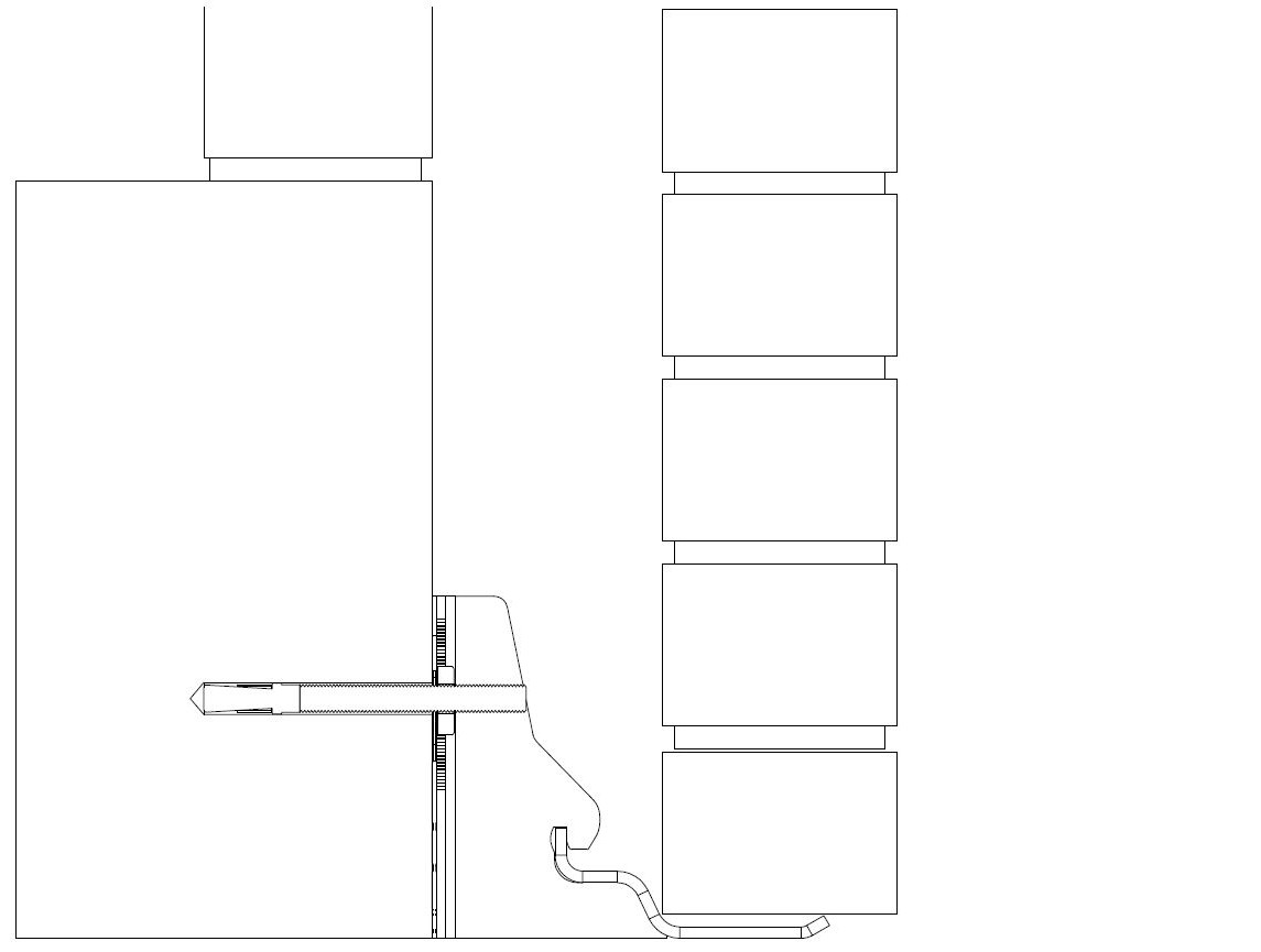 Qwik-Fix Angle Masonry Support Diagram